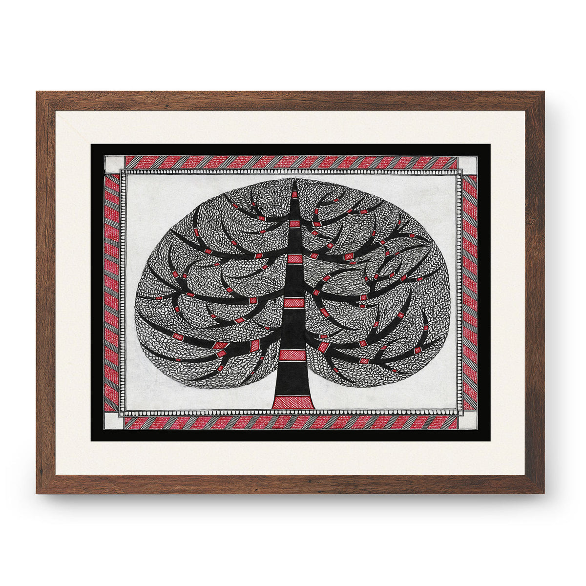Tree of Life Mithila Painting - Madhubani Art: Buy Madhubani Paintings ...