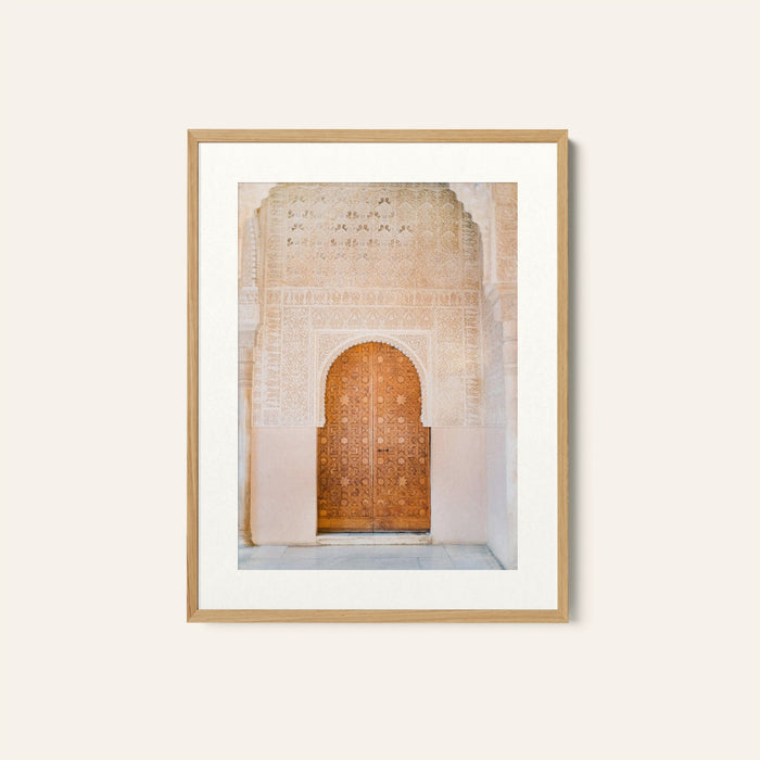 Alhambra door Photography, Photo Print