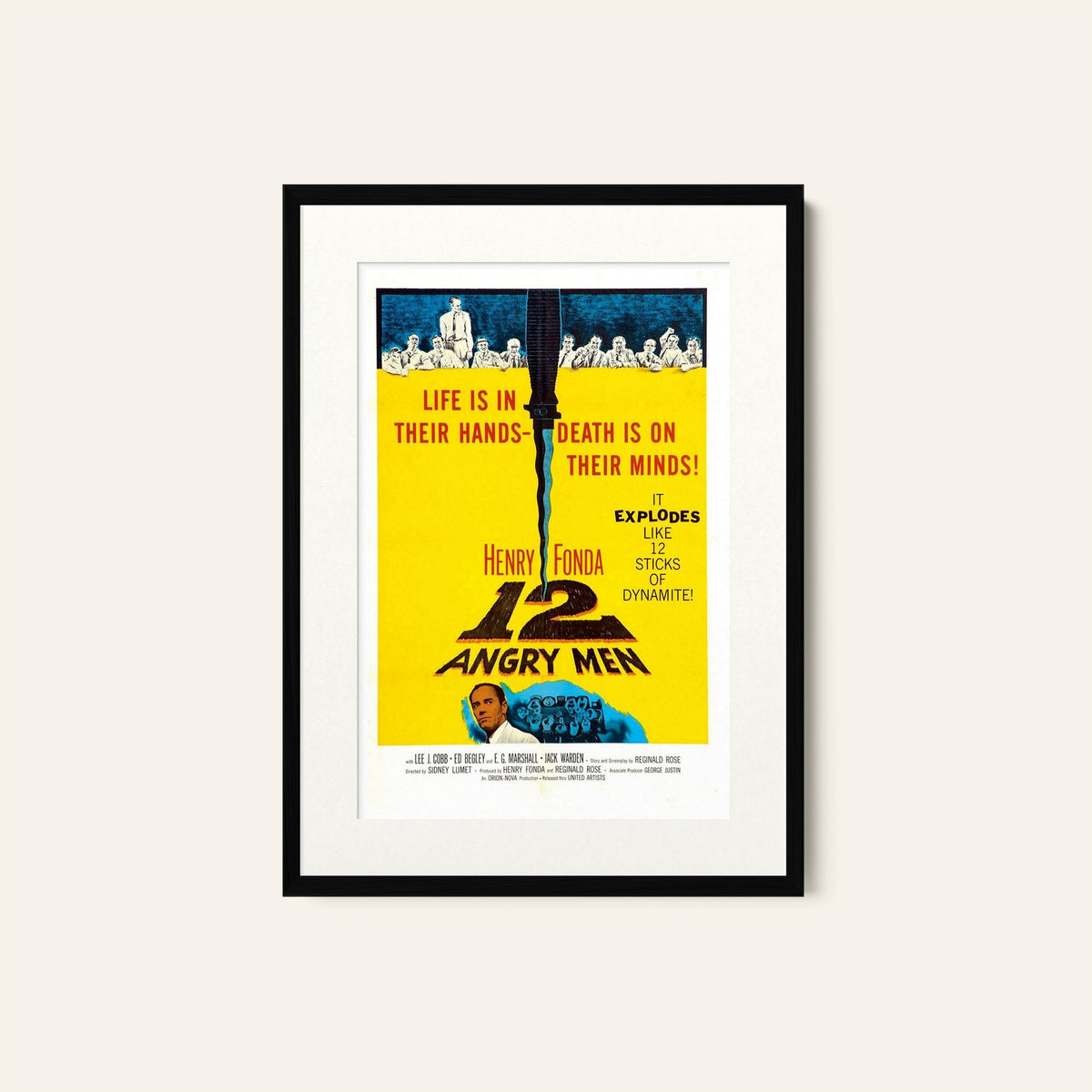 12 Angry Men Movie Poster