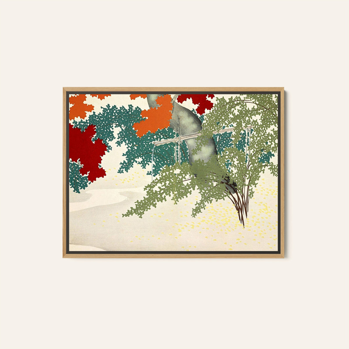 Maple from Momoyogusa, Canvas Painting