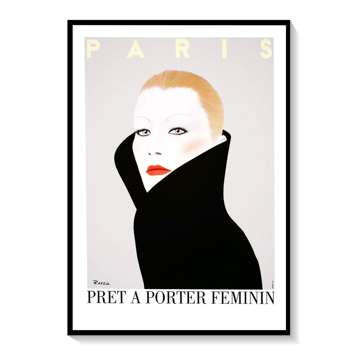 Paris Feminin Fashion: Buy Premium Framed Fashion Posters Online 