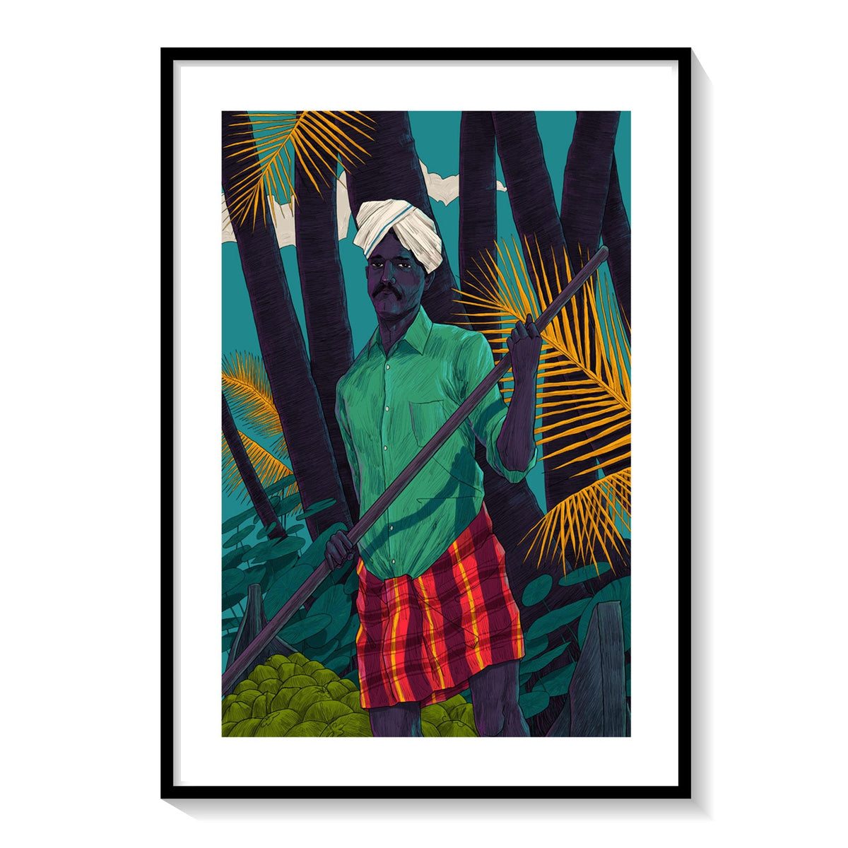 Mathayi Buy Premium Framed Art Prints Online India Dessine Art
