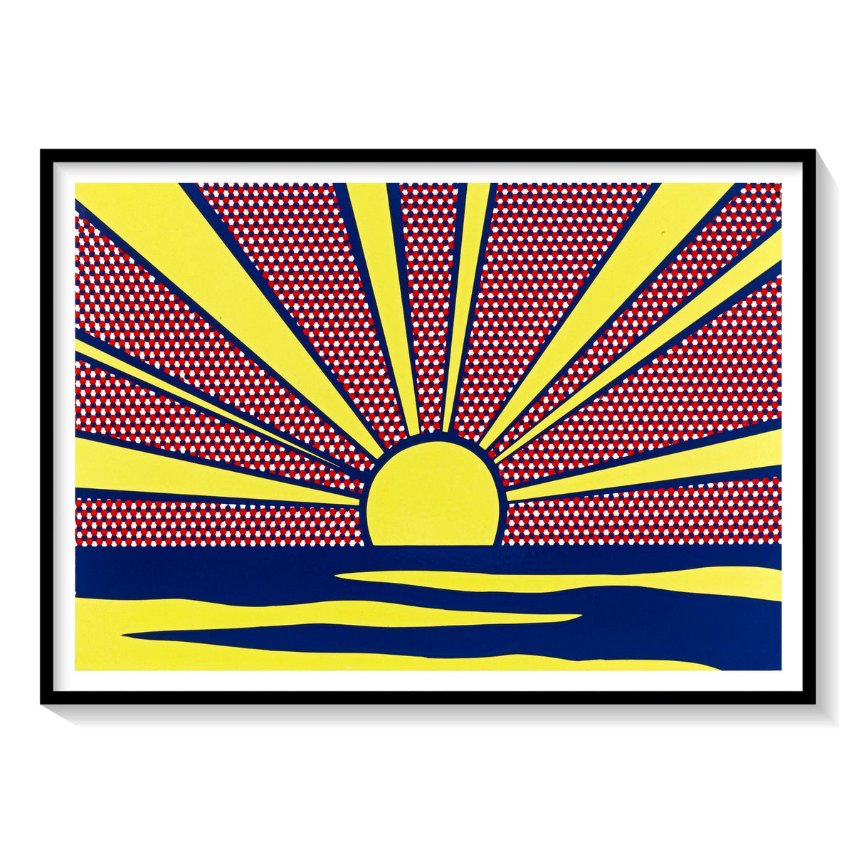 Buy sunrise Pop Art Painting & Art Print Online India at Best Price