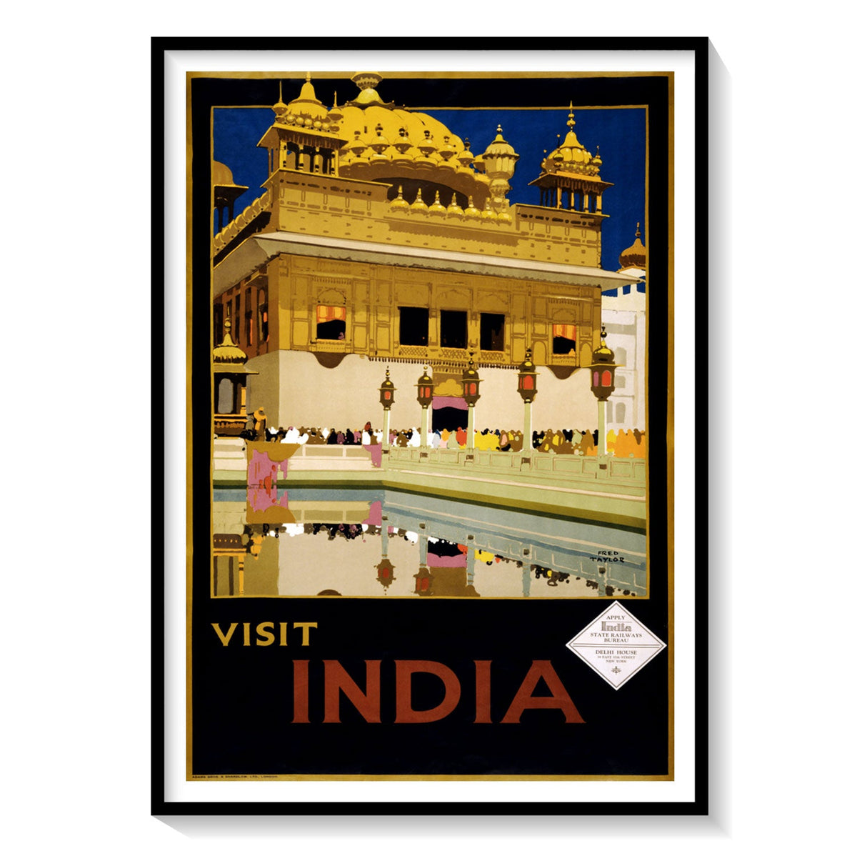 Buy India Travel Poster Art & Prints Online India at Best Price