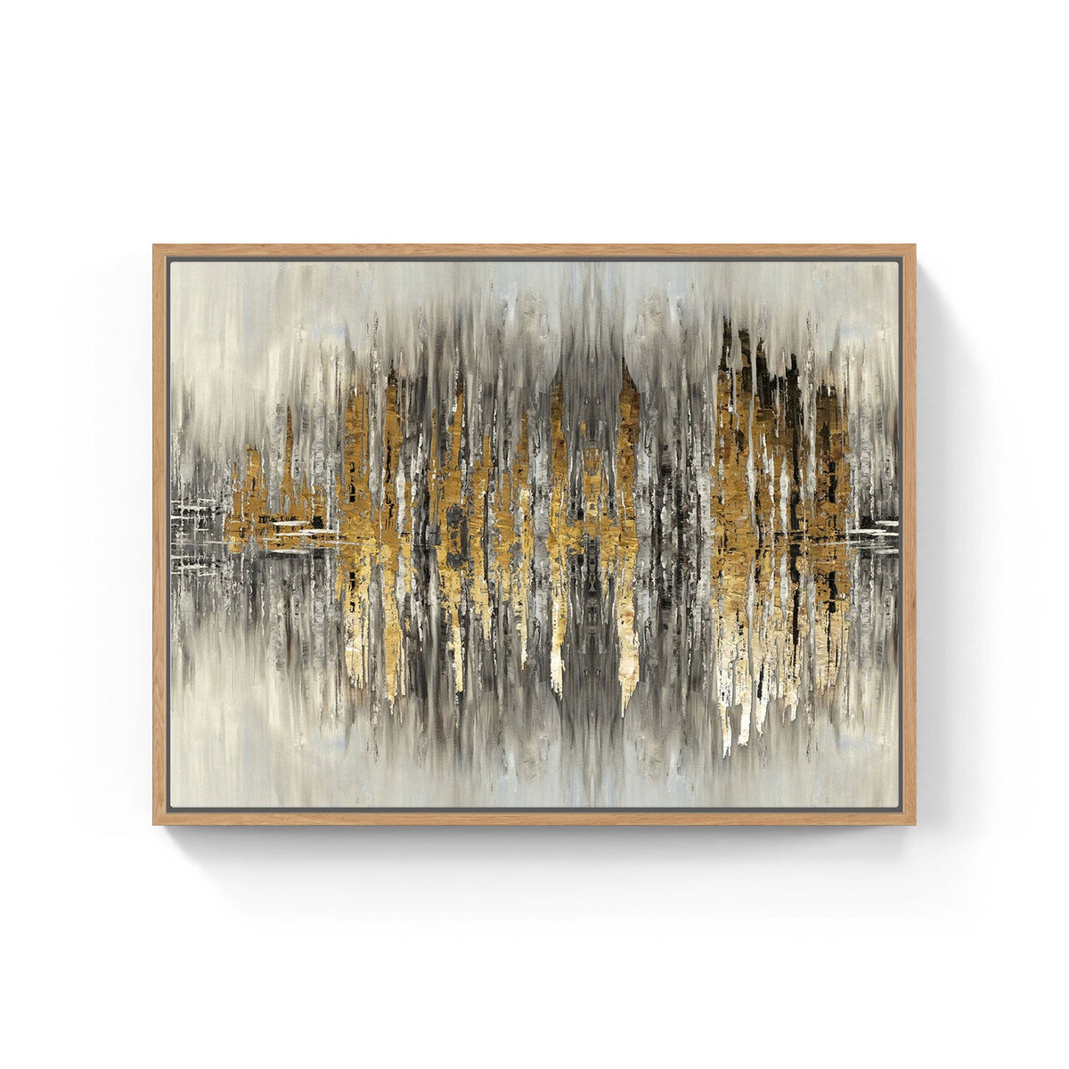 Buy Golden abstract landscape Canvas Painting & Wall Art Online