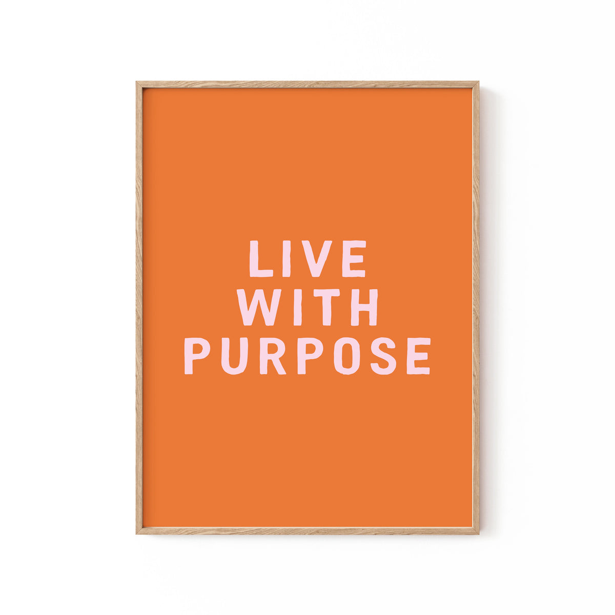 Buy Live With Purpose, Motivational Posters Online at Best Price India