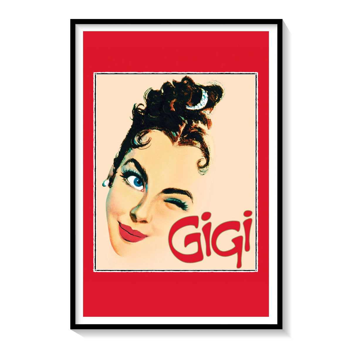 GIGI Old Movie Poster Buy Movie Posters Online Dessine Art