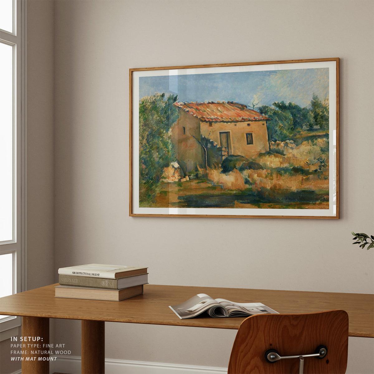 Abandoned House, Paul Cezanne Painting