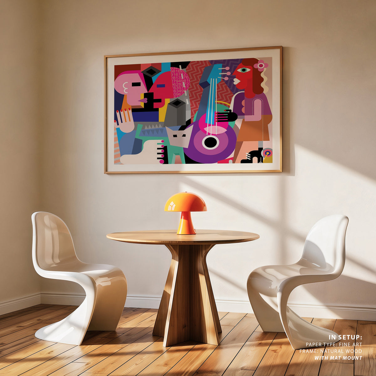 Jazz and Music, Picasso Painting