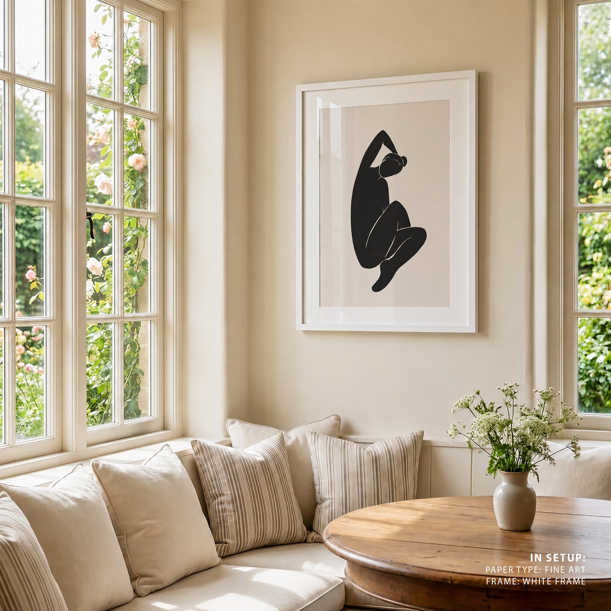 Henri Matisse Style I, Minimalist Art Painting