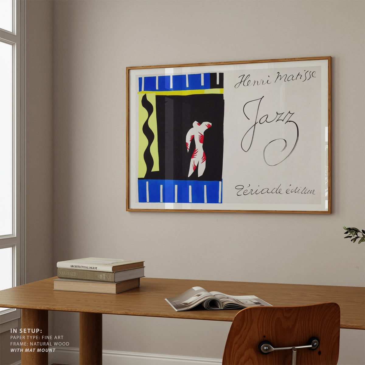 Jazz, Henri Matisse Painting