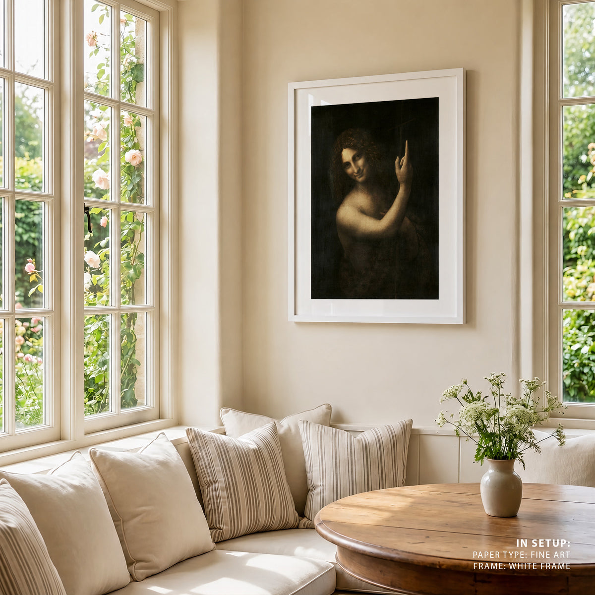 Saint John the Baptist, Leonardo da Vinci Painting