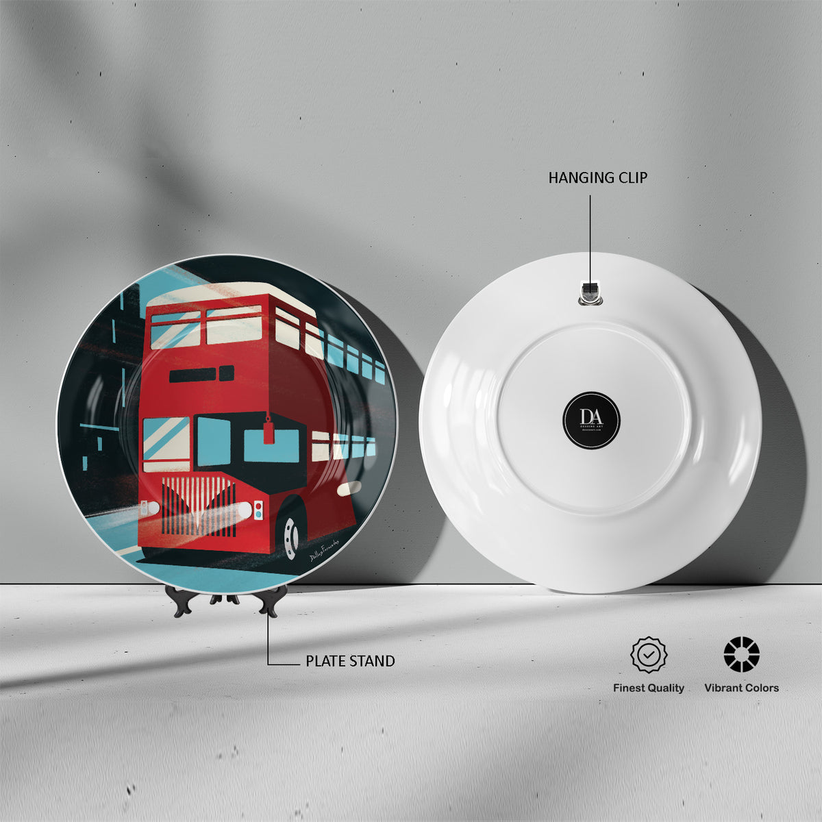 Bombay Bus, Decorative Wall Plate