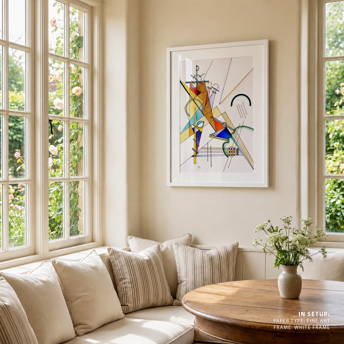 Abstract 5, Wassily Kandinsky Painting