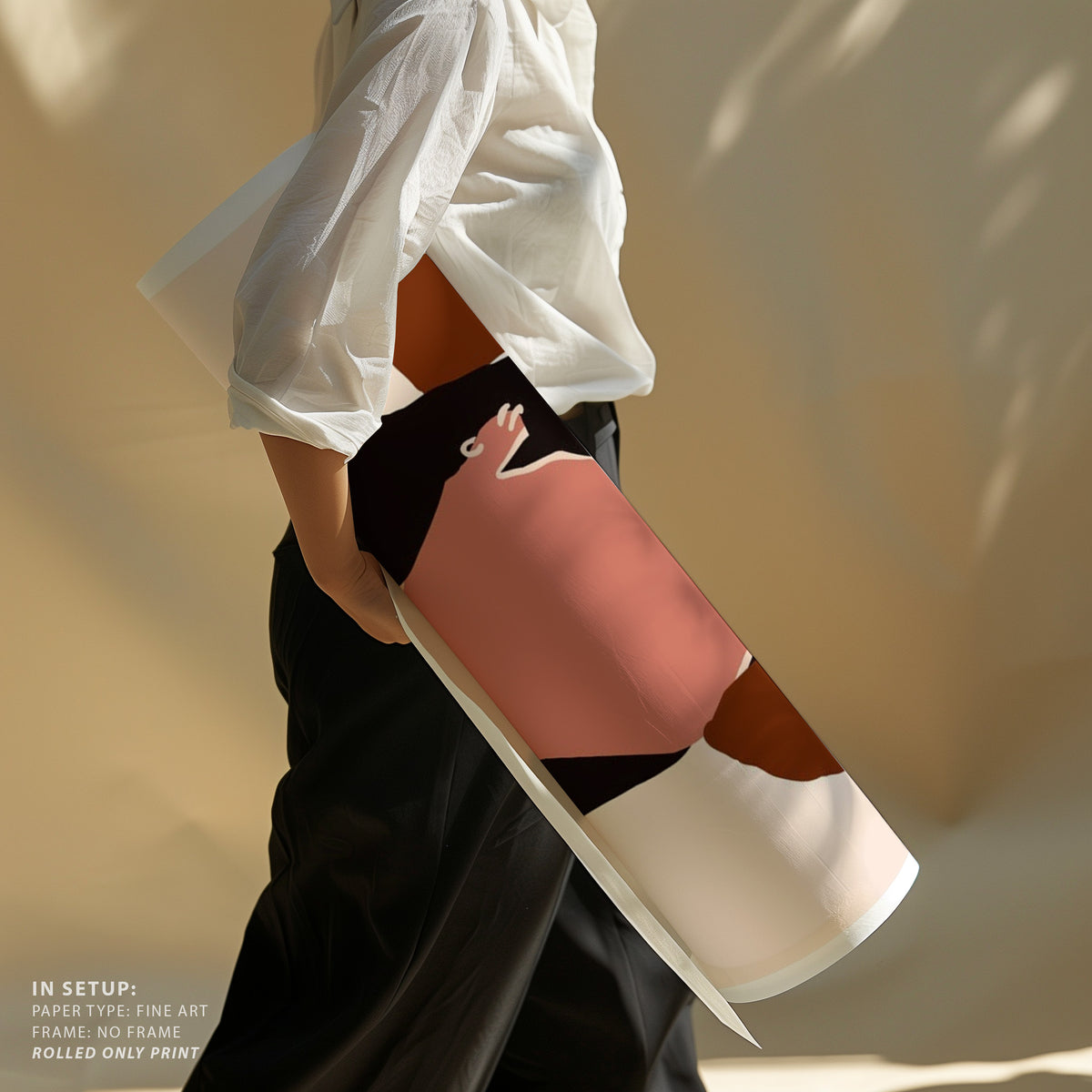 Abstract Modern Woman III, Fashion Poster