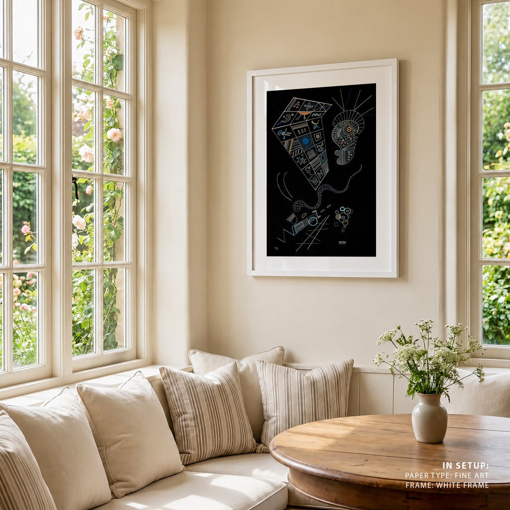 Ohne titel 1941 Painting & Wall Art Print by Wassily Kandinsky