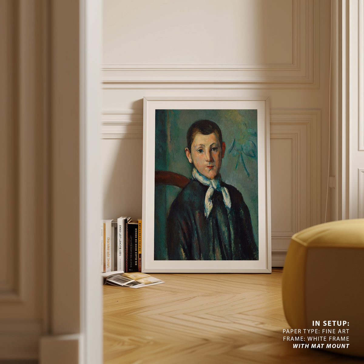 Louis Guillaume, Paul Cezanne Painting