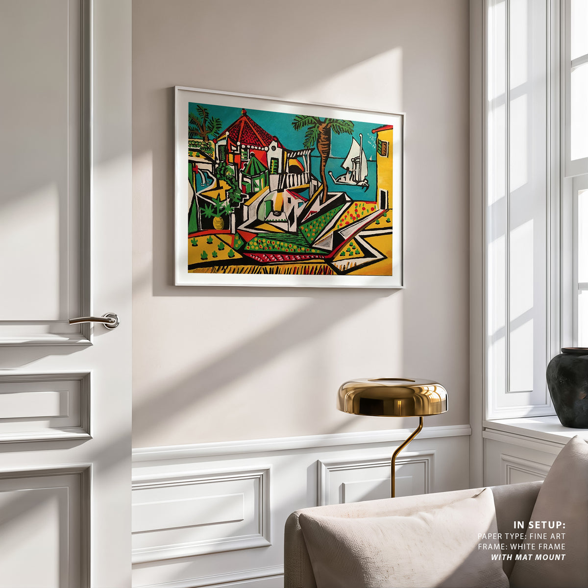 Picassos Mediterranean Landscape, Picasso Painting
