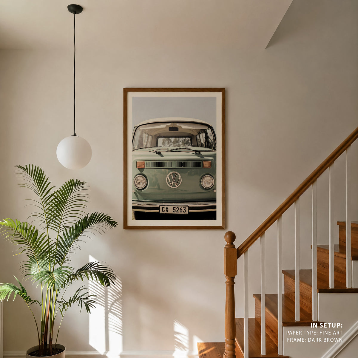 Vw Kombi Photography, Photo Print