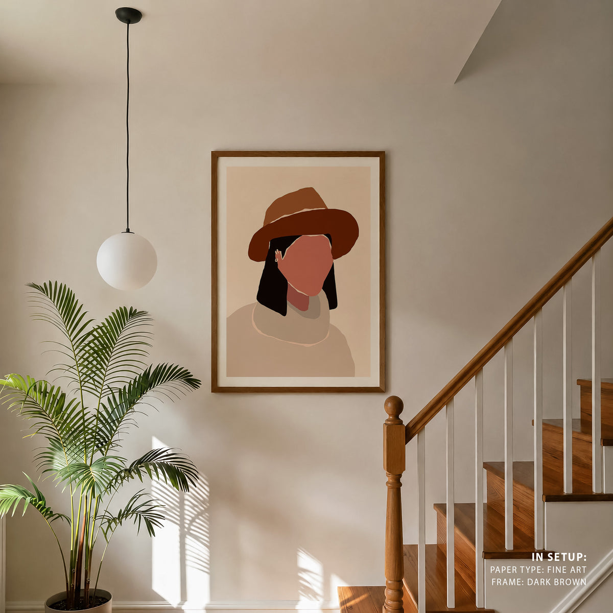 Abstract Modern Woman III, Fashion Poster