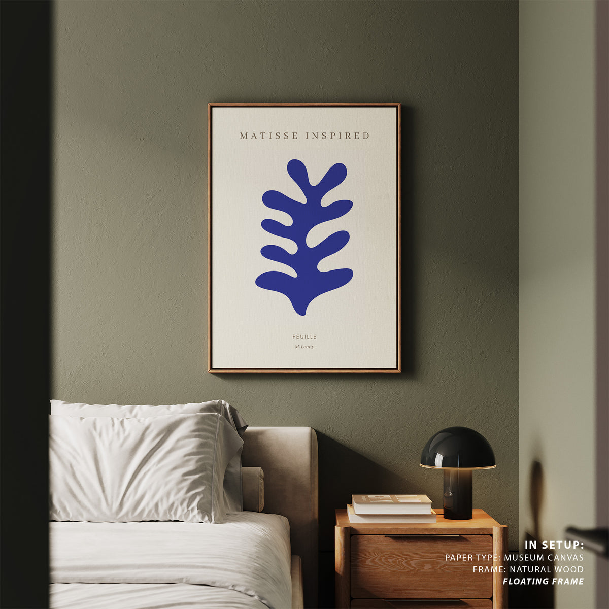 Henri Matisse Style II Gambille, Minimalist Art Painting