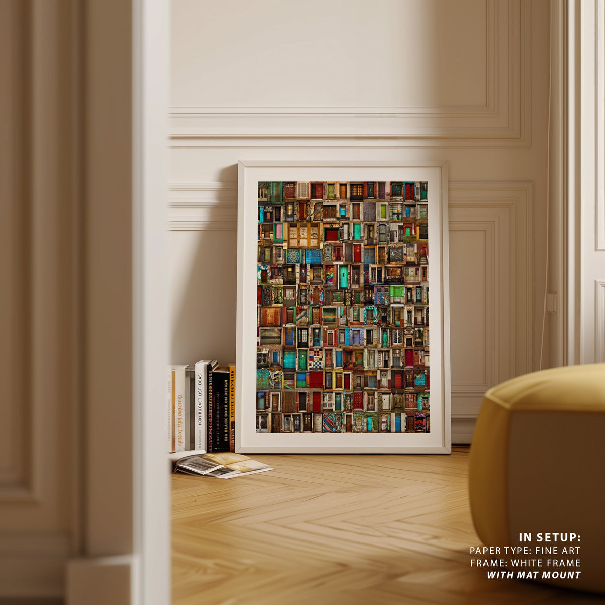 Doors of Buenos Aires Photography, Photo Print