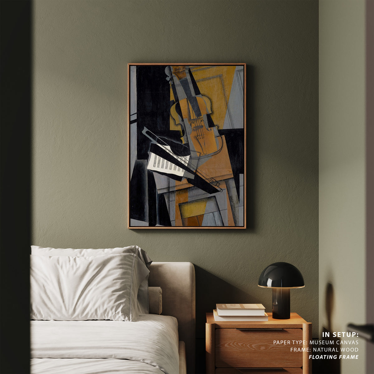 Violin Music, Juan Gris Painting