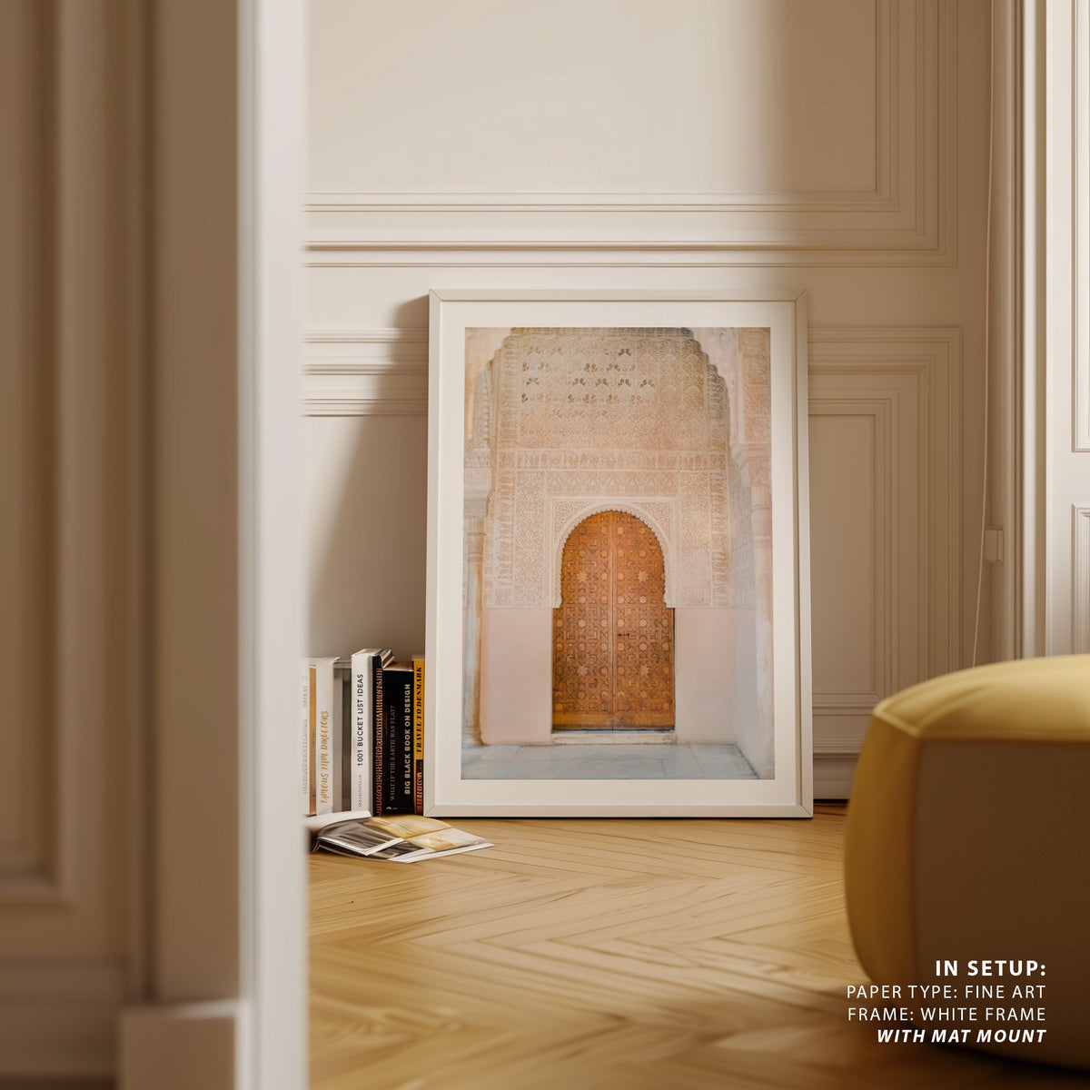 Alhambra door Photography, Photo Print