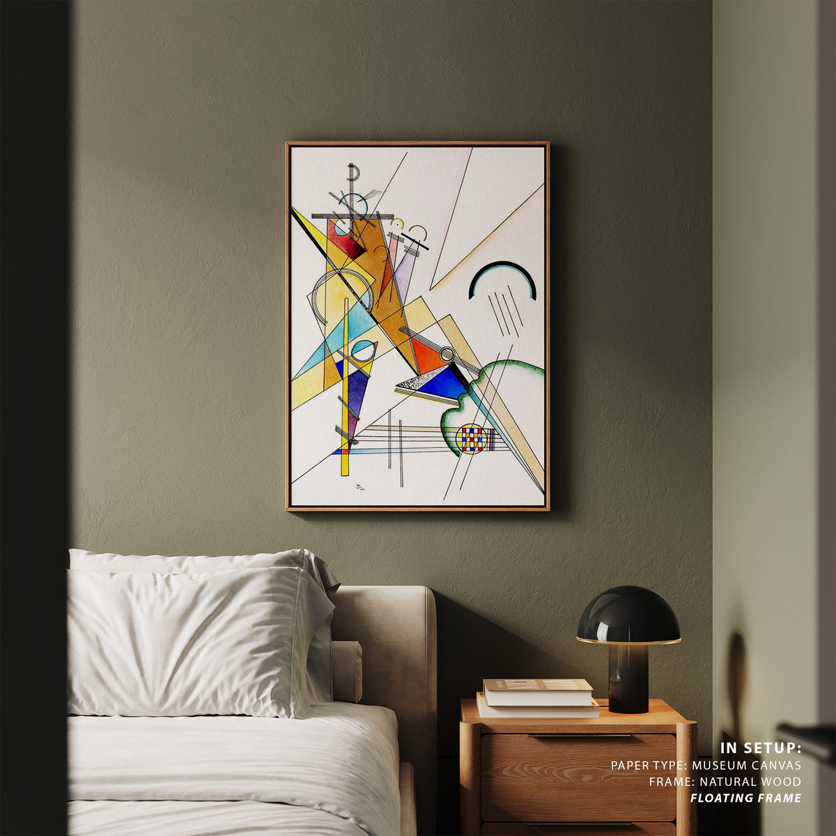 Abstract 5, Wassily Kandinsky Painting