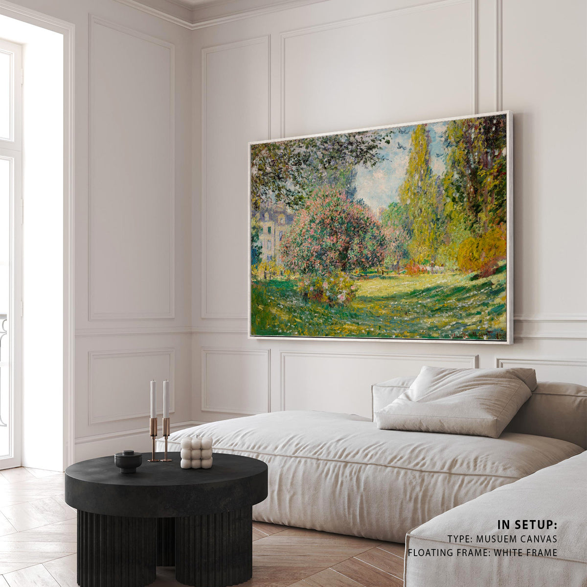 Landscape The Parc Monceau, Claude Monet Art Painting