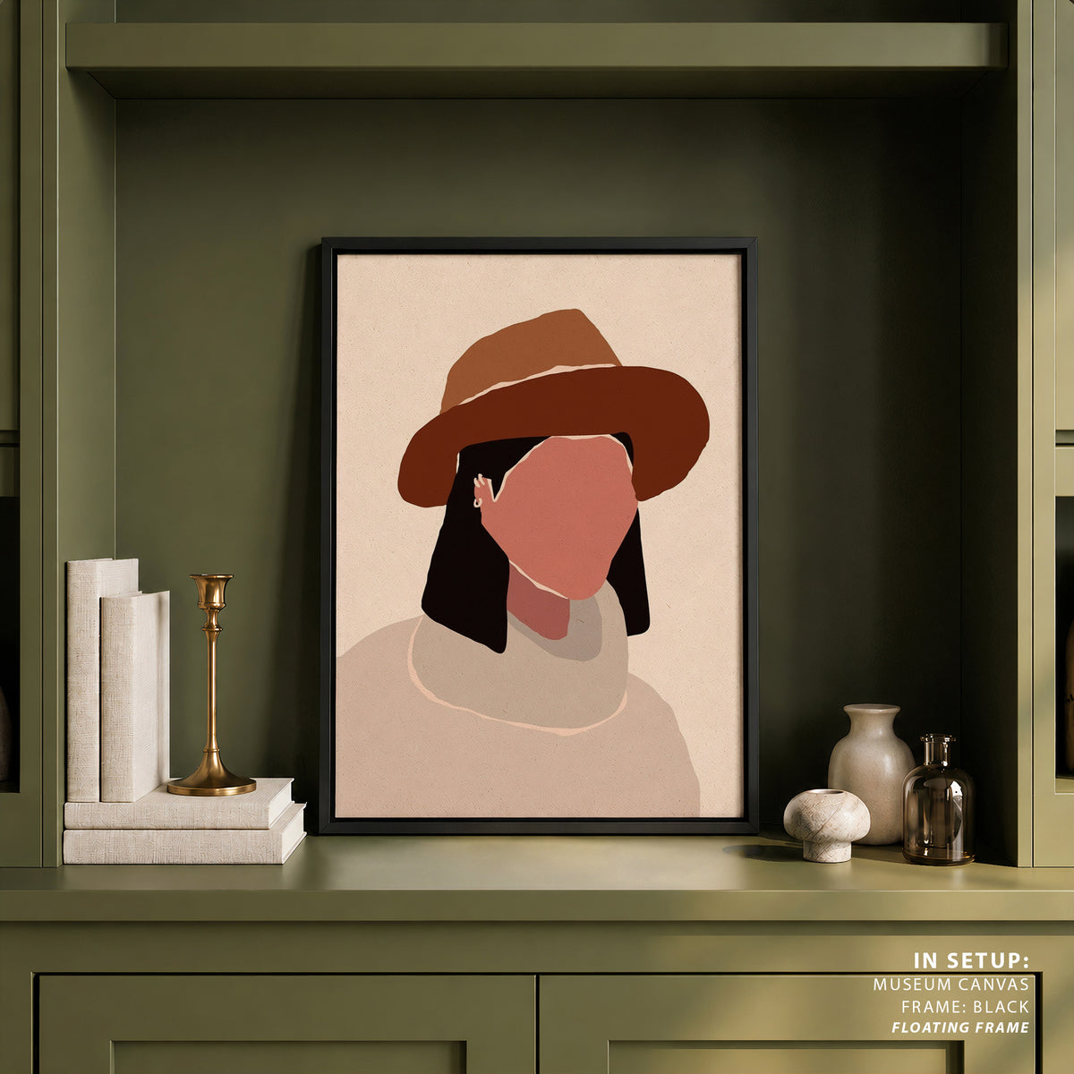 Abstract Modern Woman III, Fashion Poster
