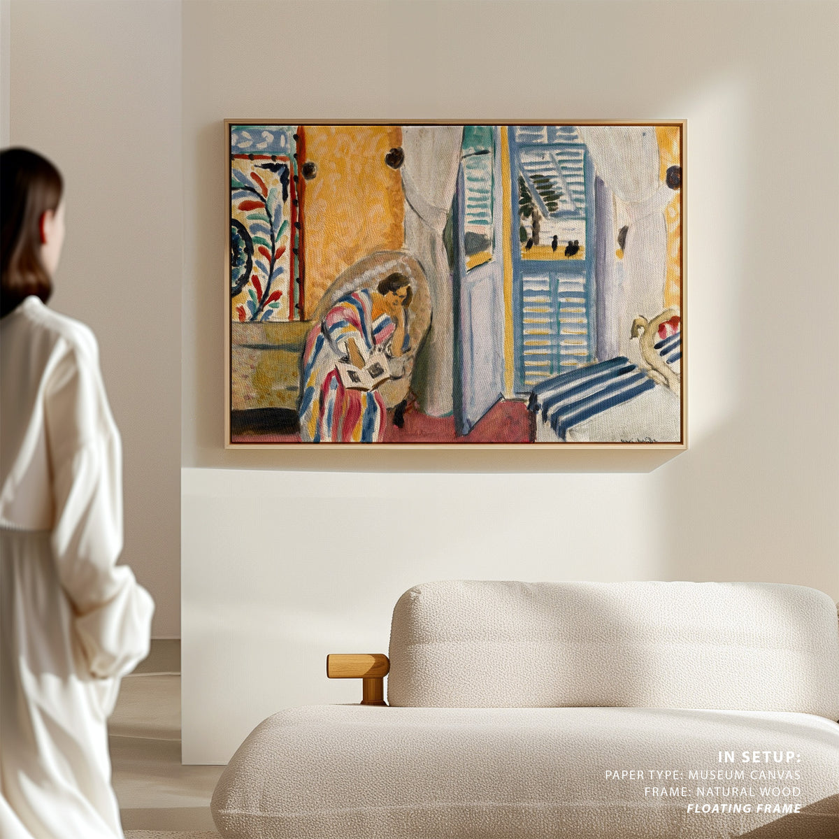 Interior at Niece, Henri Matisse Painting