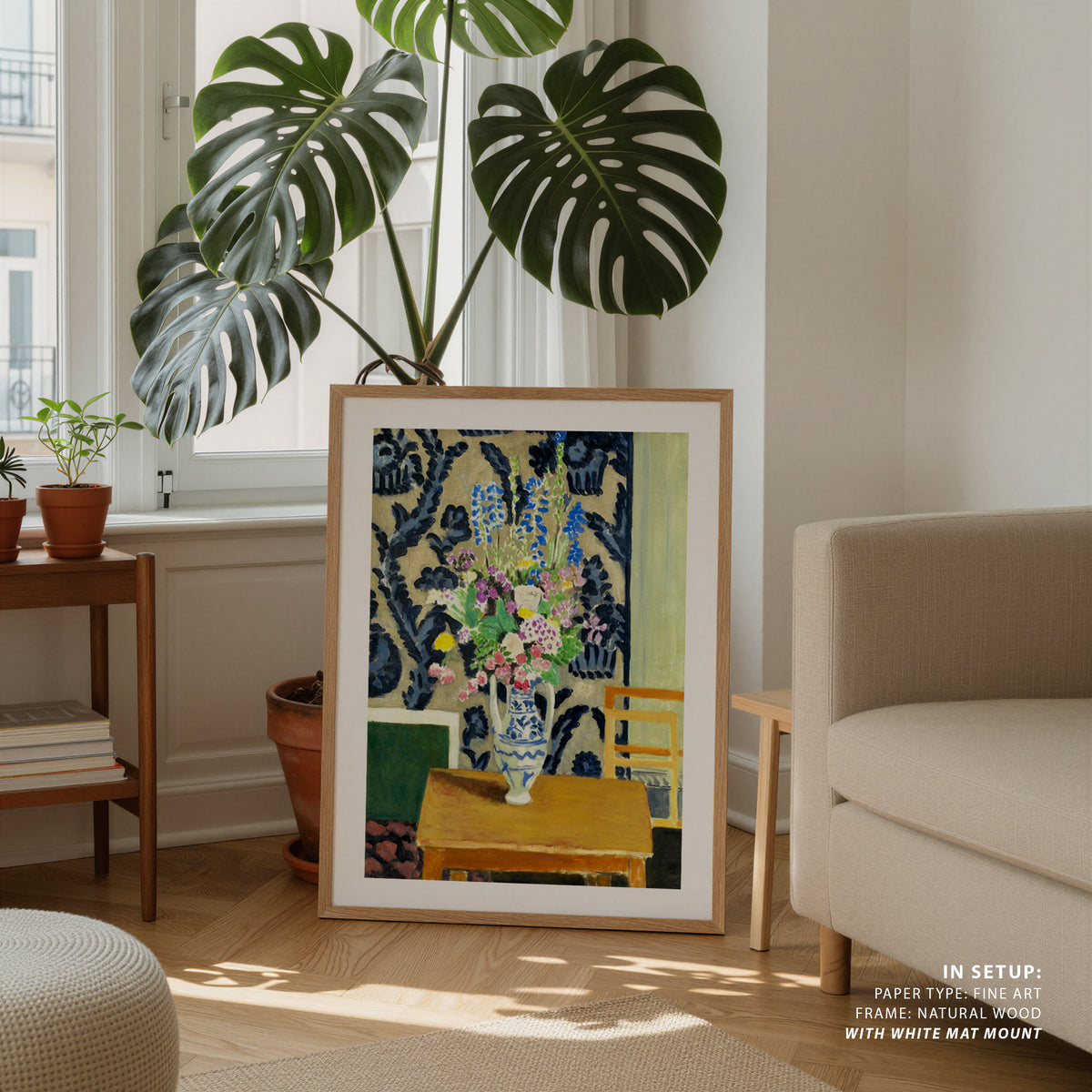 Bouquet de fleurs, Henri Matisse Painting