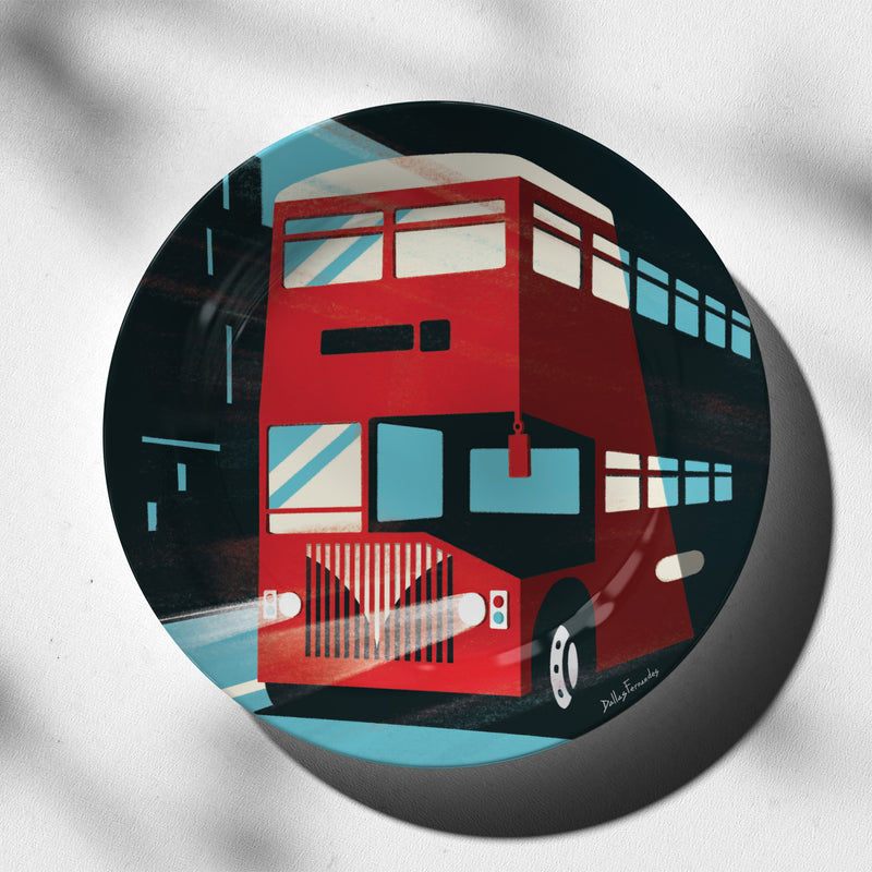 Bombay Bus, Decorative Wall Plate