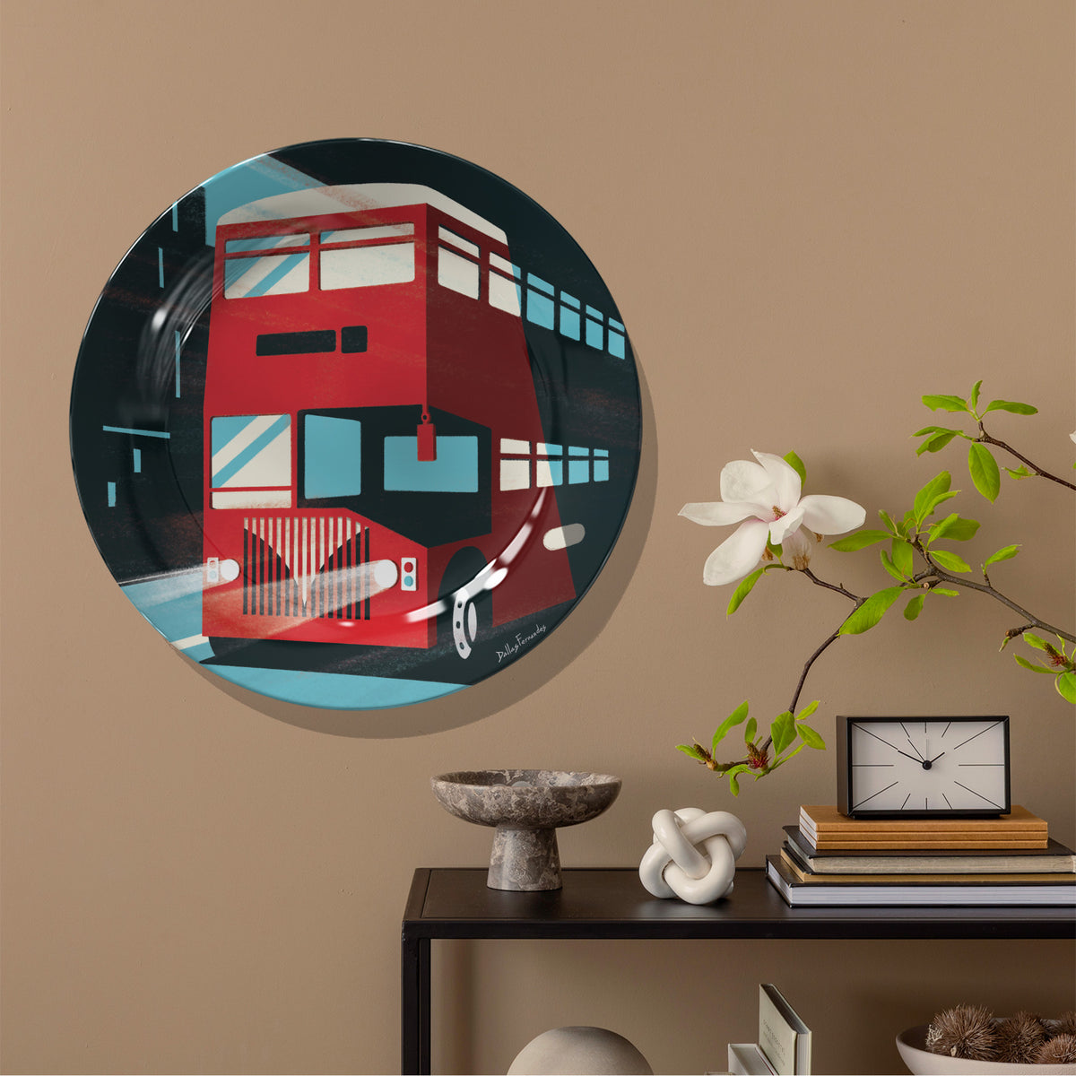 Bombay Bus, Decorative Wall Plate