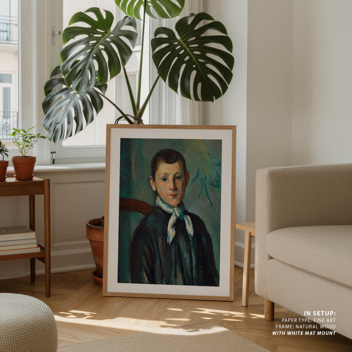 Louis Guillaume, Paul Cezanne Painting