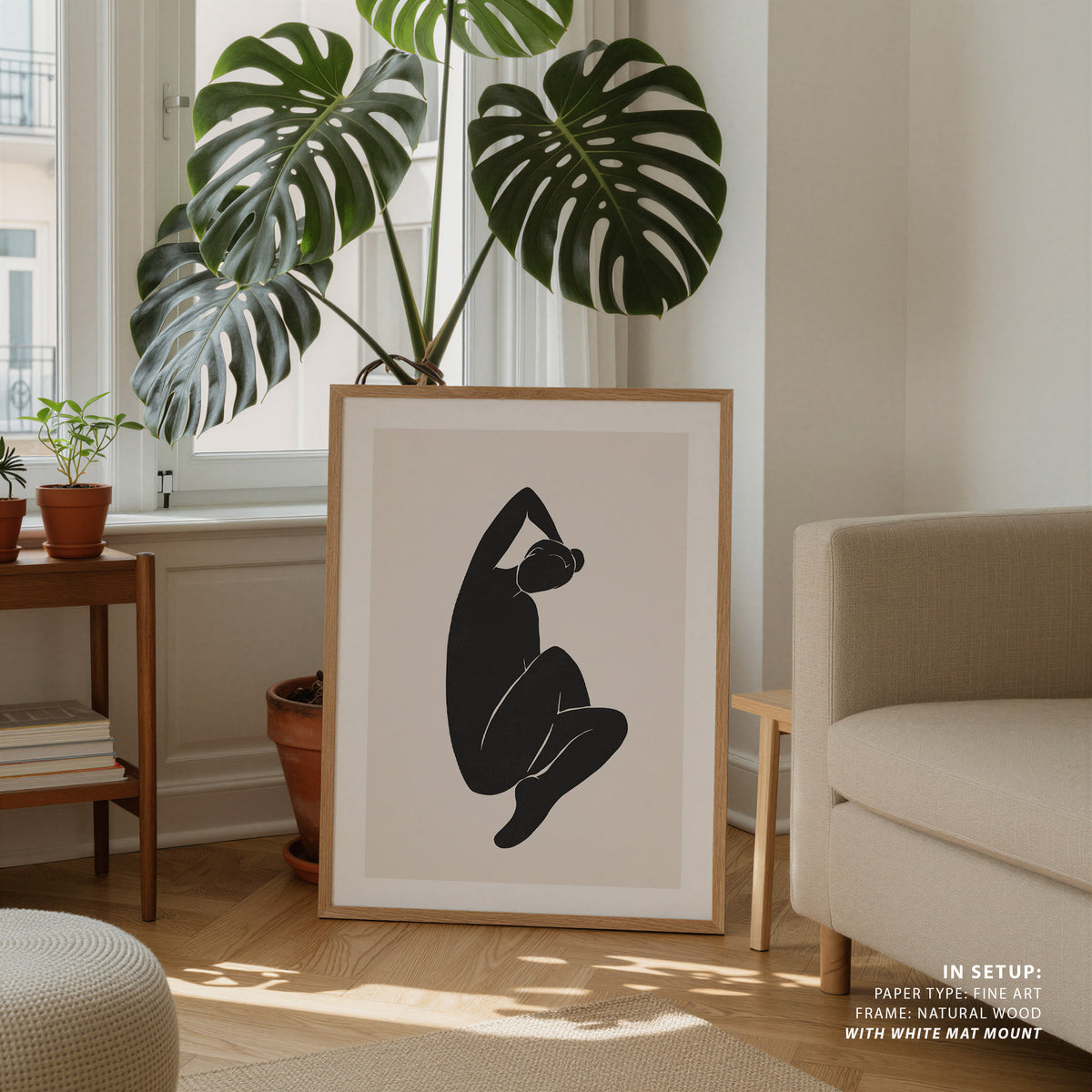 Henri Matisse Style I, Minimalist Art Painting