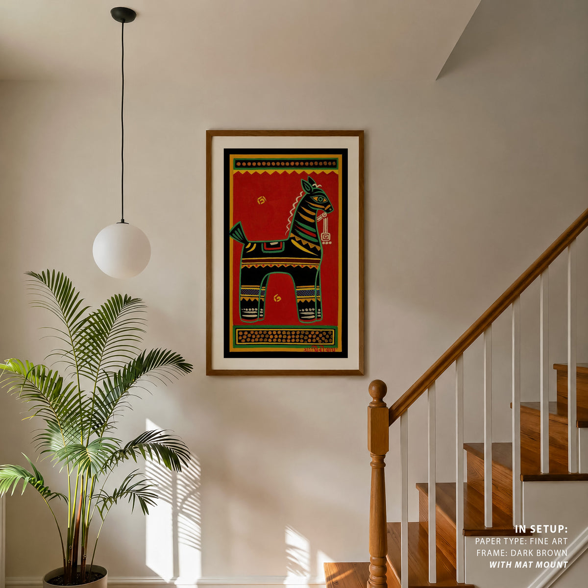 Dark Horse, Jamini Roy Paintings