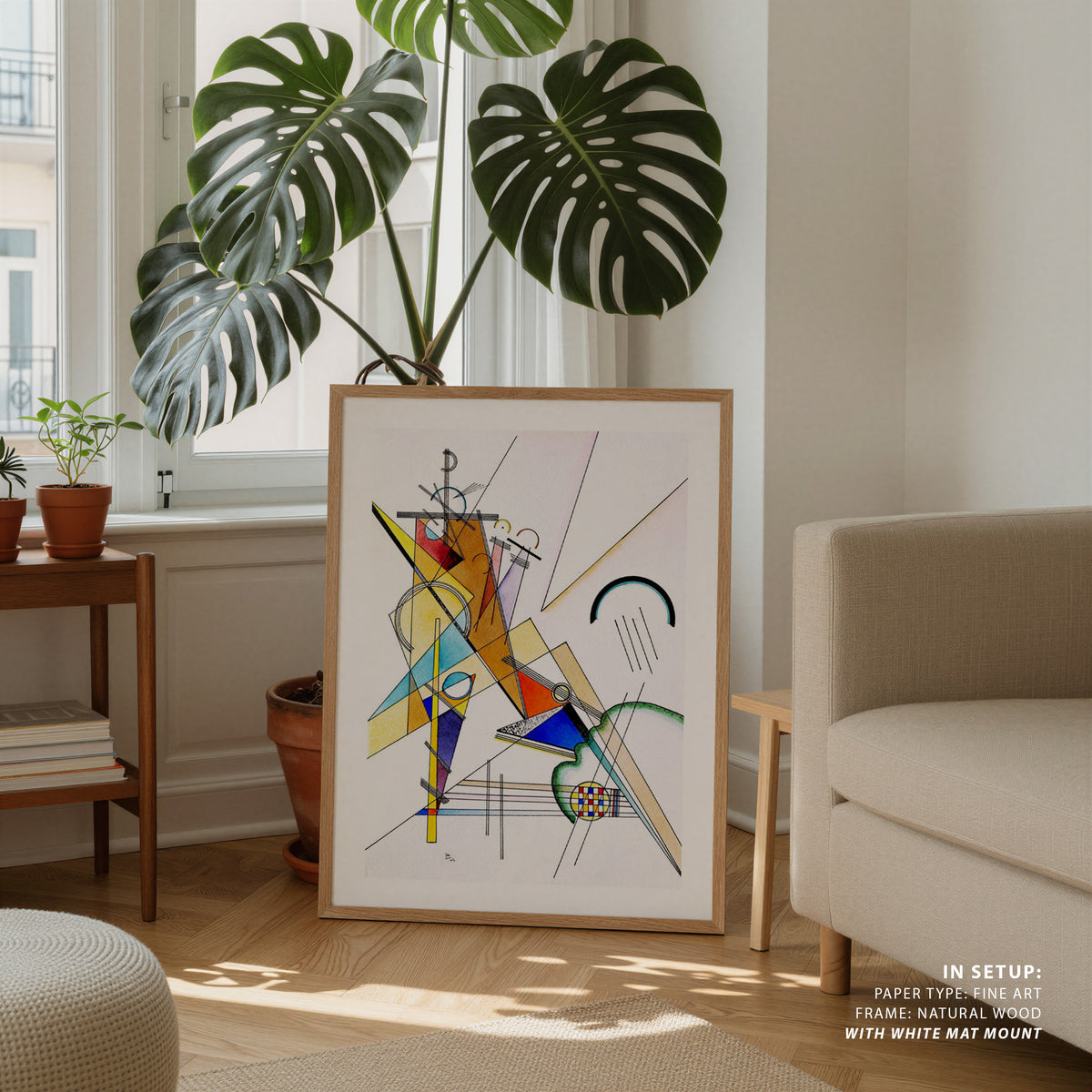 Abstract 5, Wassily Kandinsky Painting