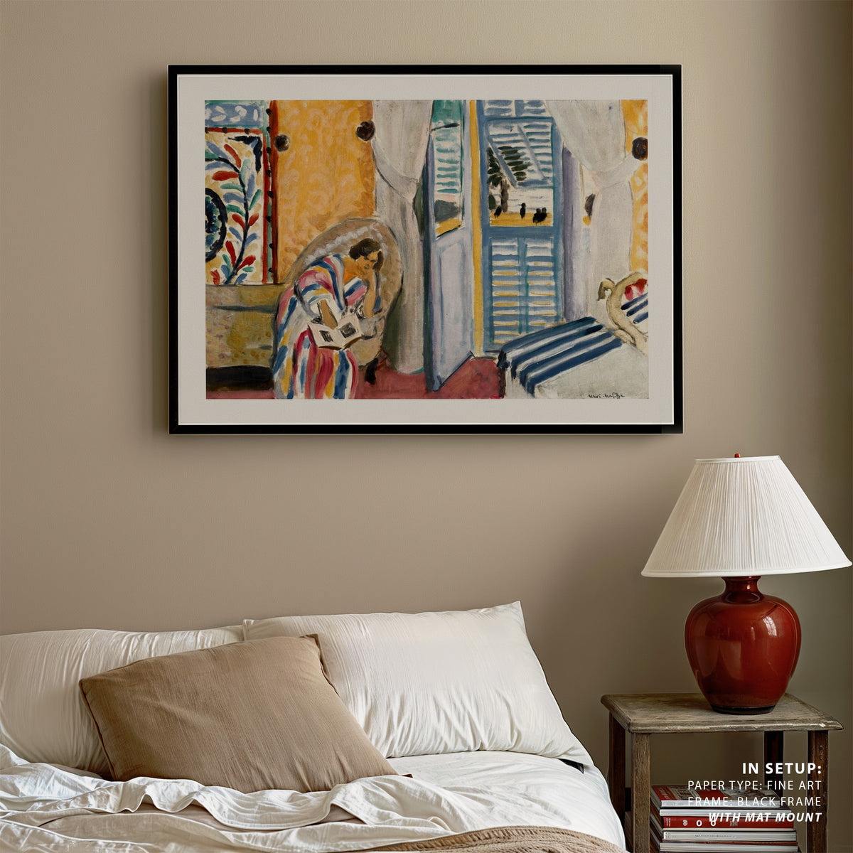 Interior at Niece, Henri Matisse Painting