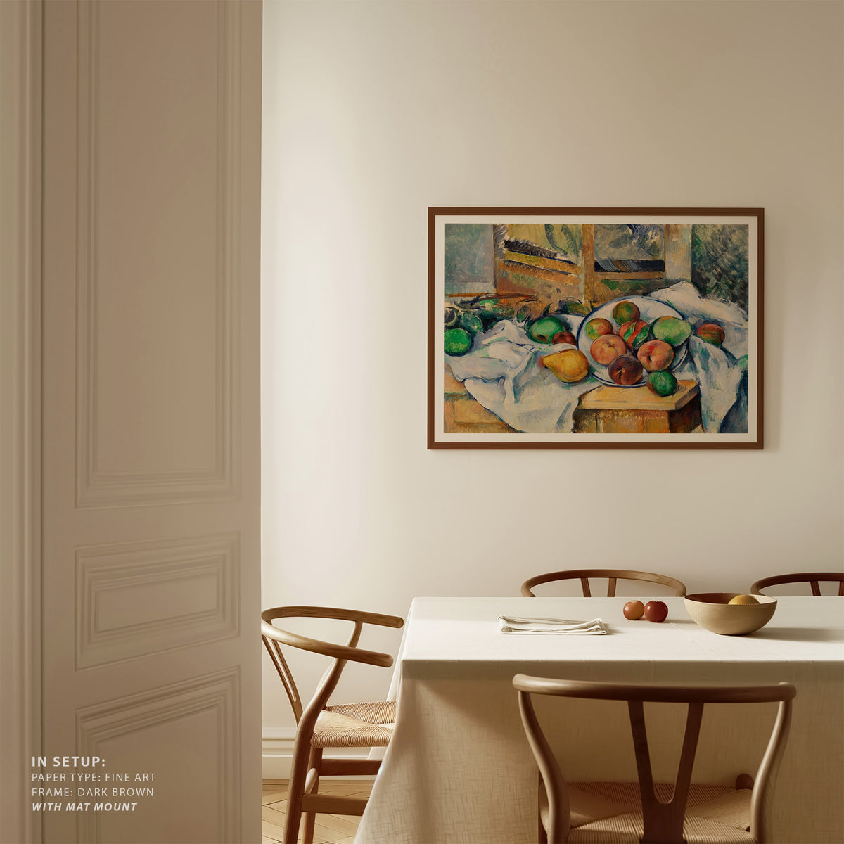 A Table Corner, Paul Cezanne Painting