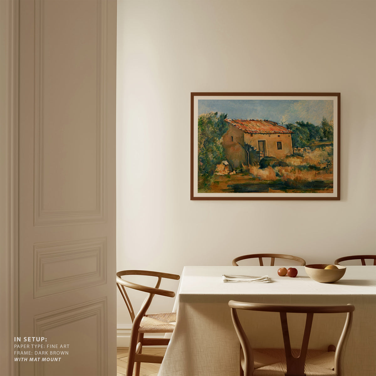 Abandoned House, Paul Cezanne Painting