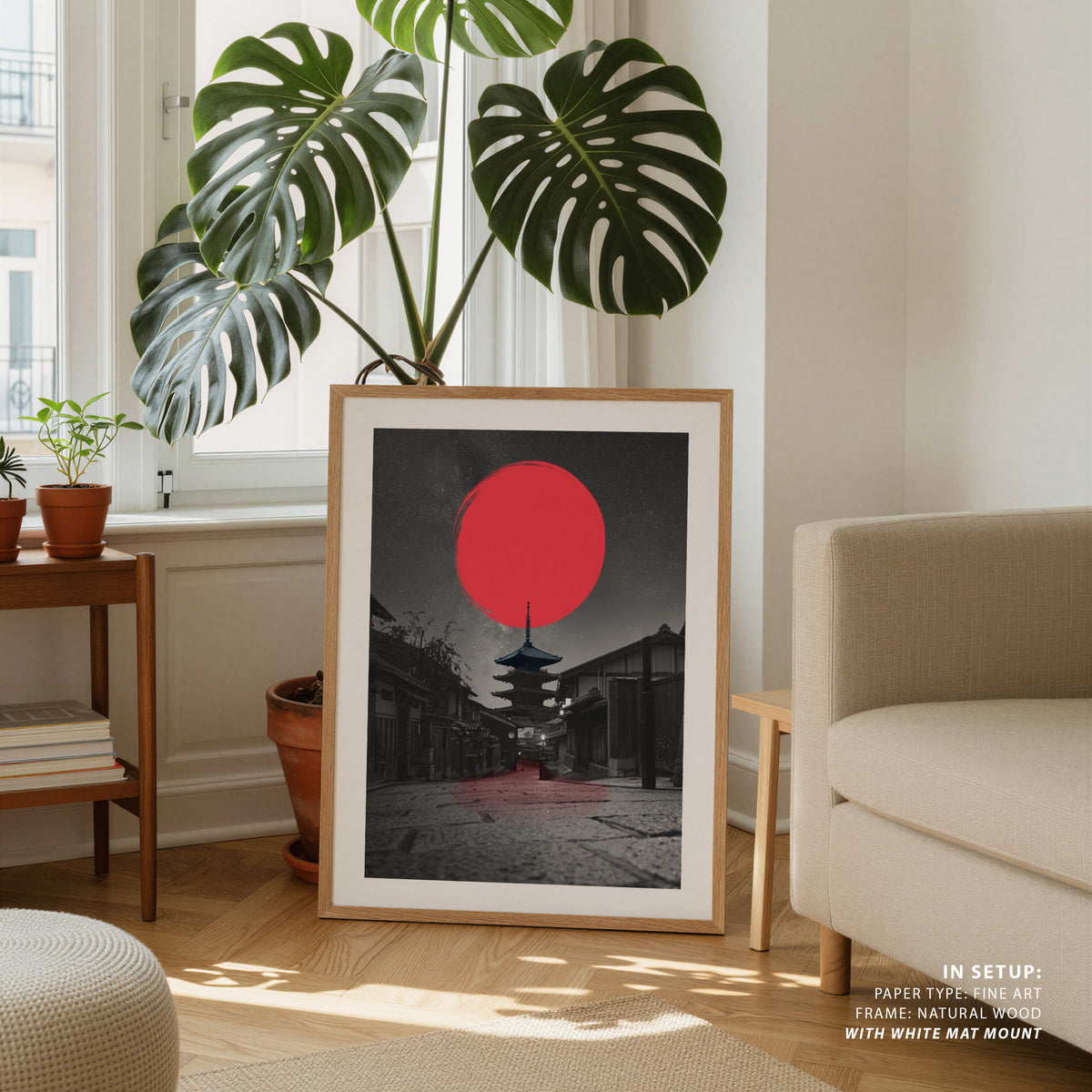 Lonely Temple Photography, Photo Print