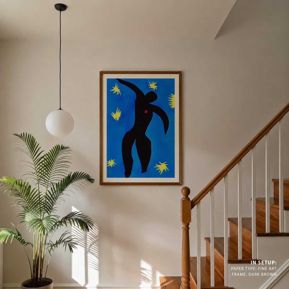 Dancer Jazz, Henri Matisse Painting