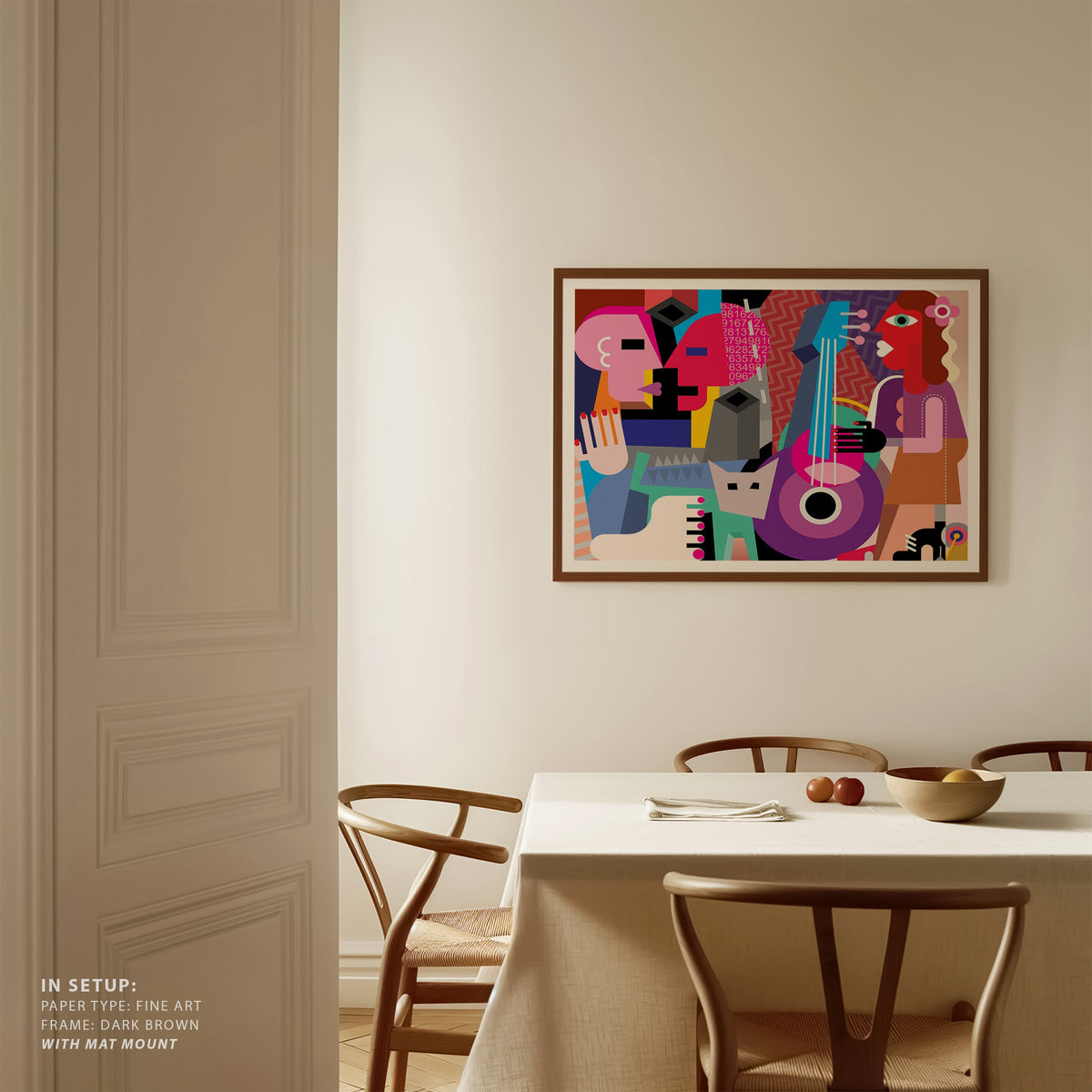 Jazz and Music, Picasso Painting