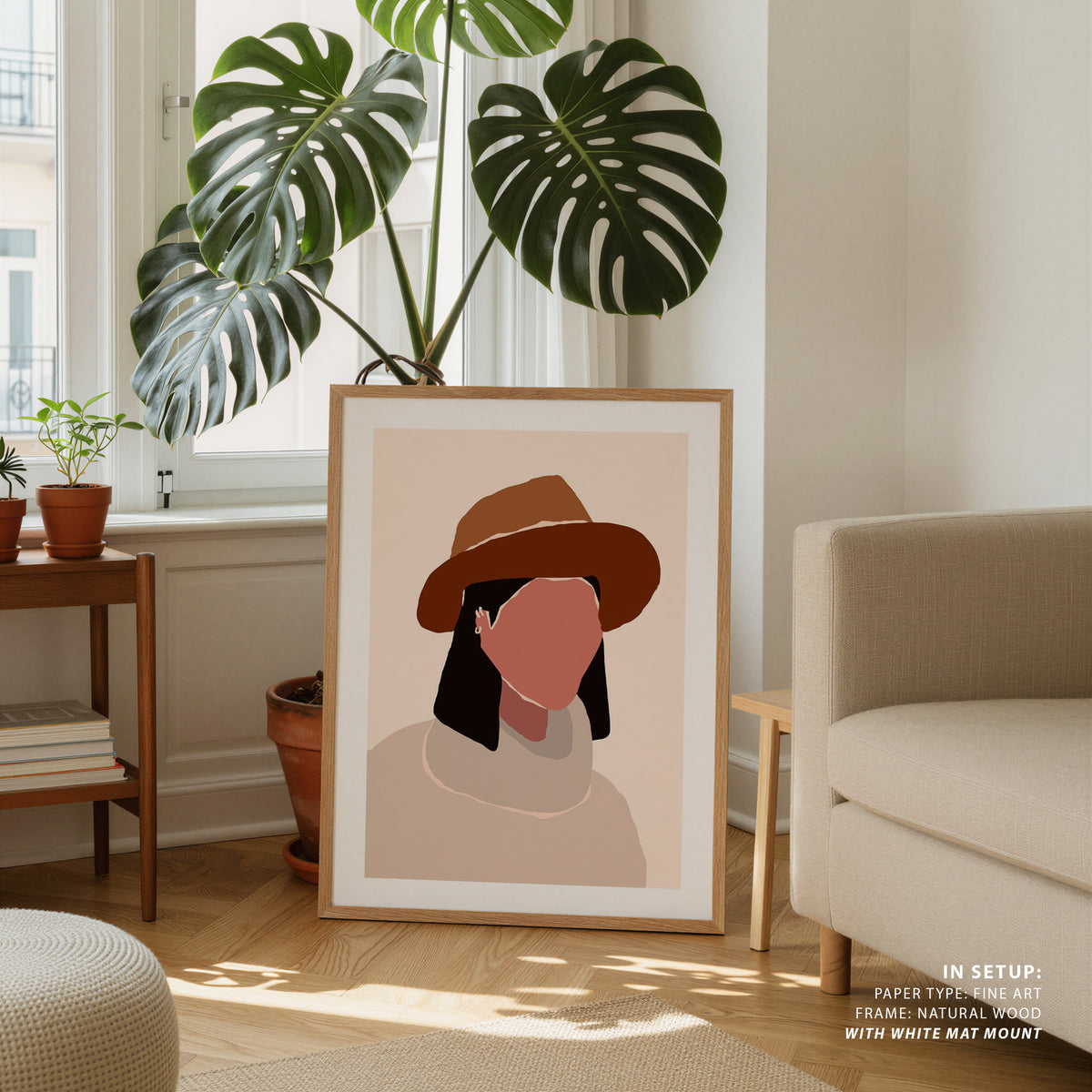 Abstract Modern Woman III, Fashion Poster