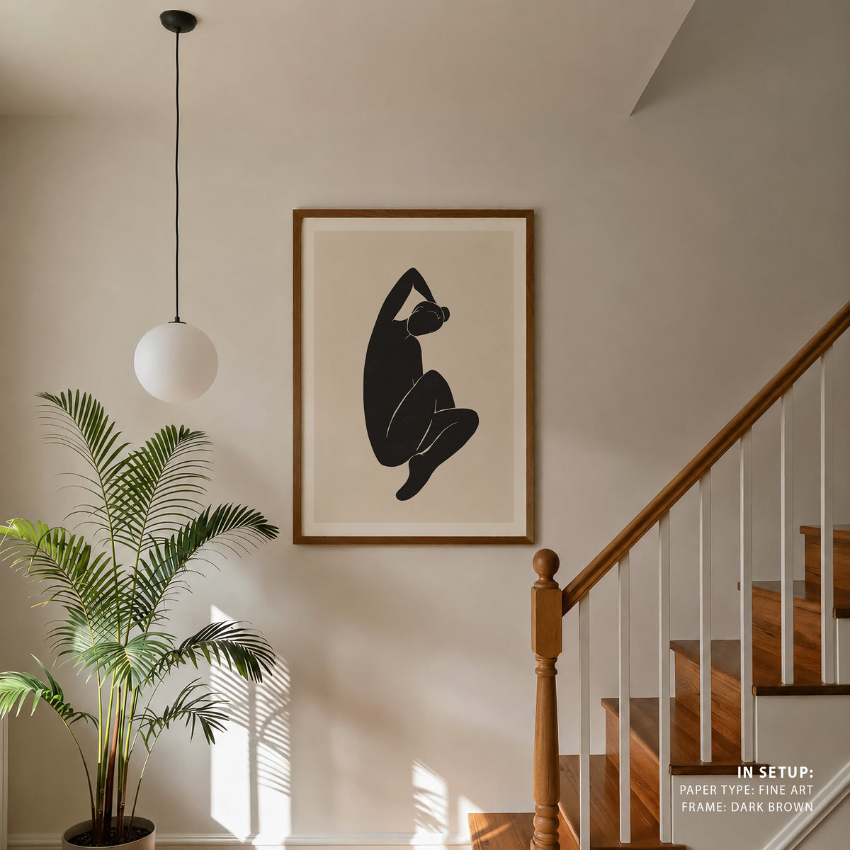 Henri Matisse Style I, Minimalist Art Painting