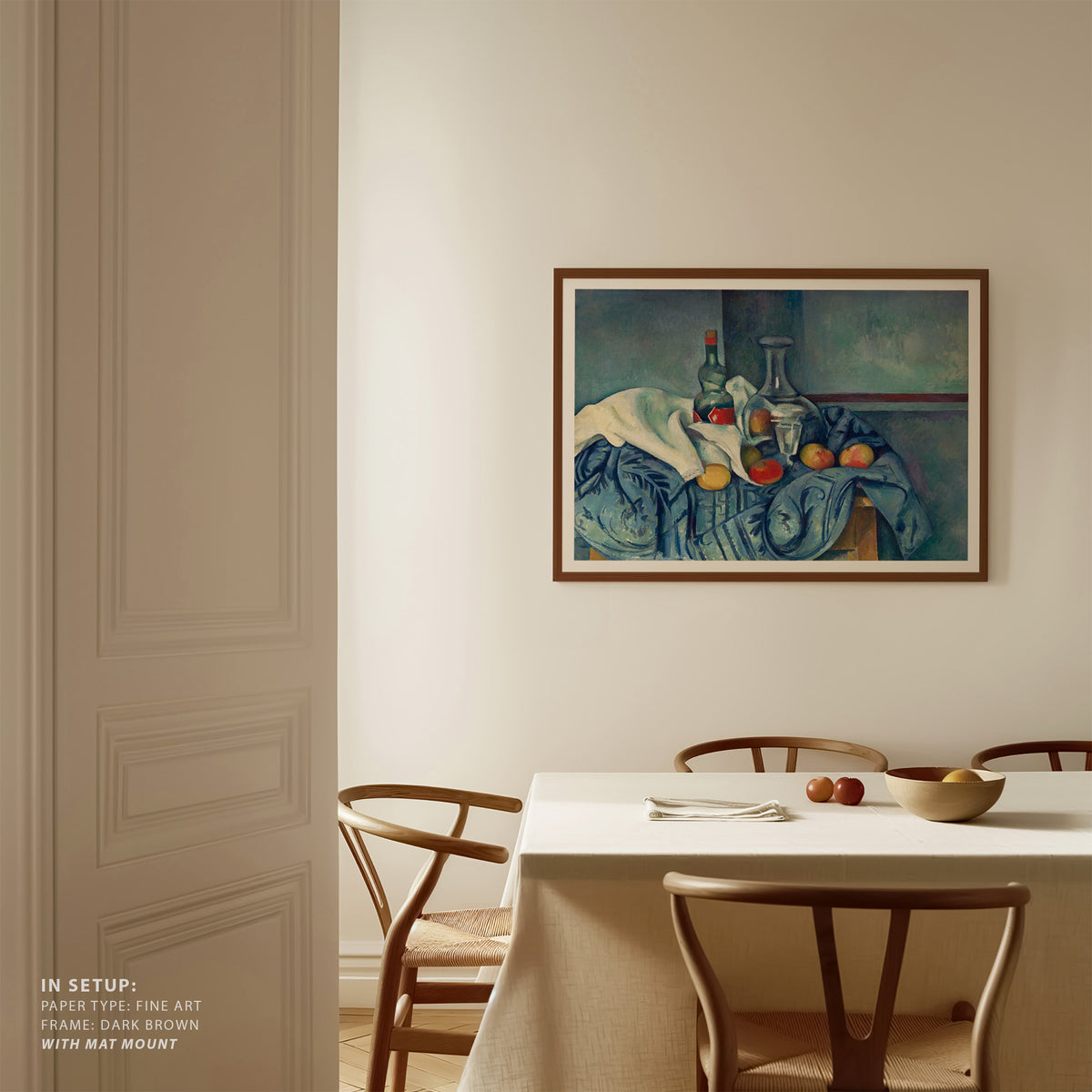 the peppermint, Paul Cezanne Painting
