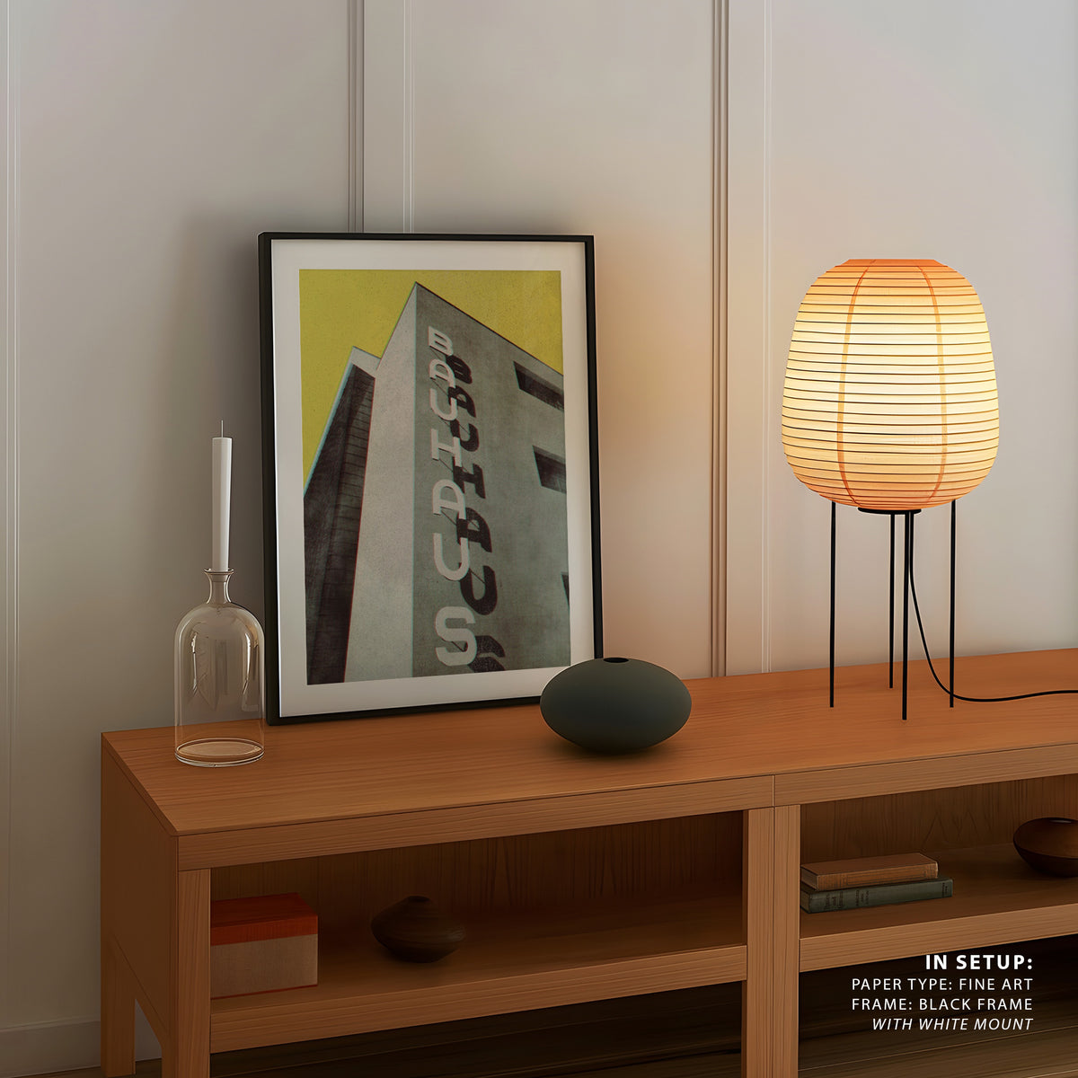 Bauhaus Dessau architecture in vintage magazine style Photography, Photo Print