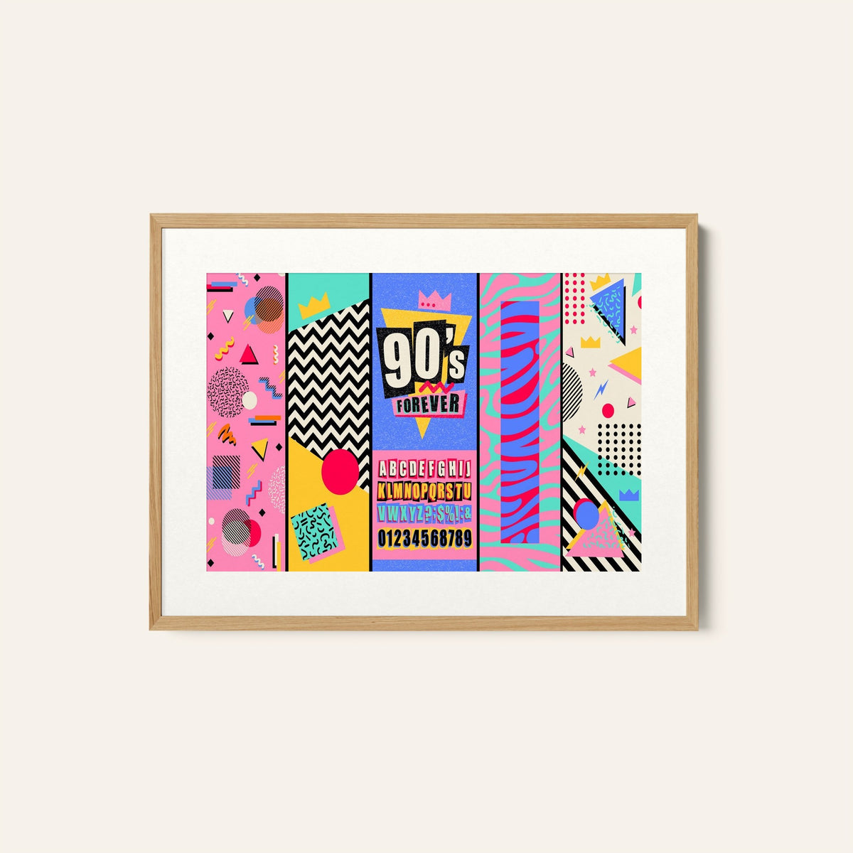 90s world I I Pop Art Painting